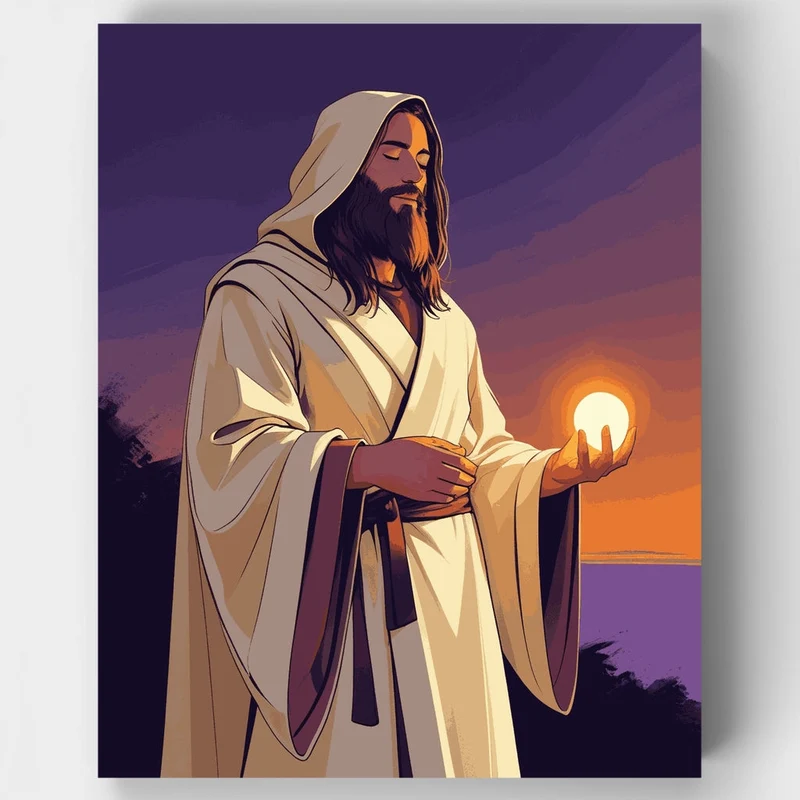 Divine Light Bearer - Paint by Numbers Kit