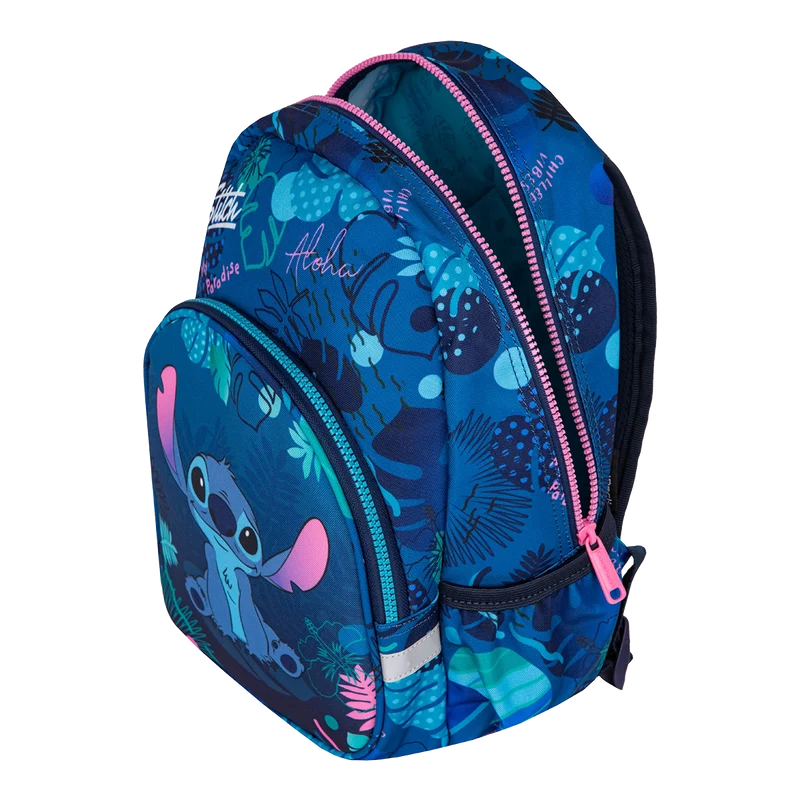 Colorino Kinderrucksack Toby Stitch 13", PES, blau