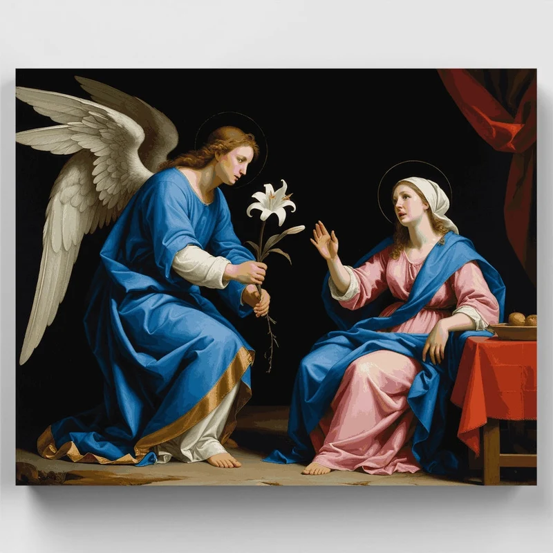 The Annunciation - Paint by Numbers Kit