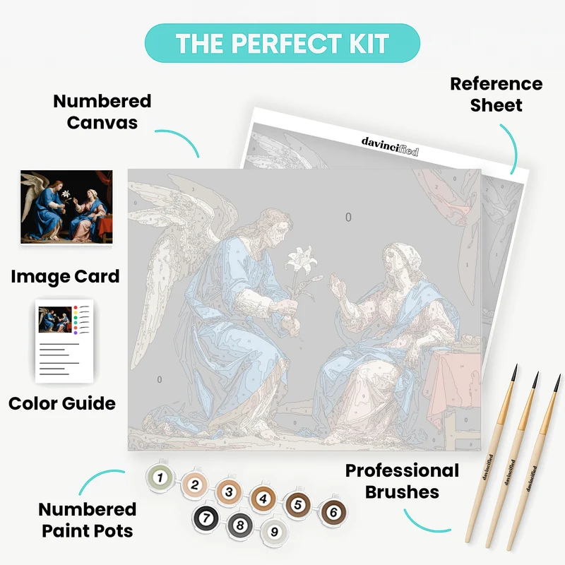 The Annunciation - Paint by Numbers Kit