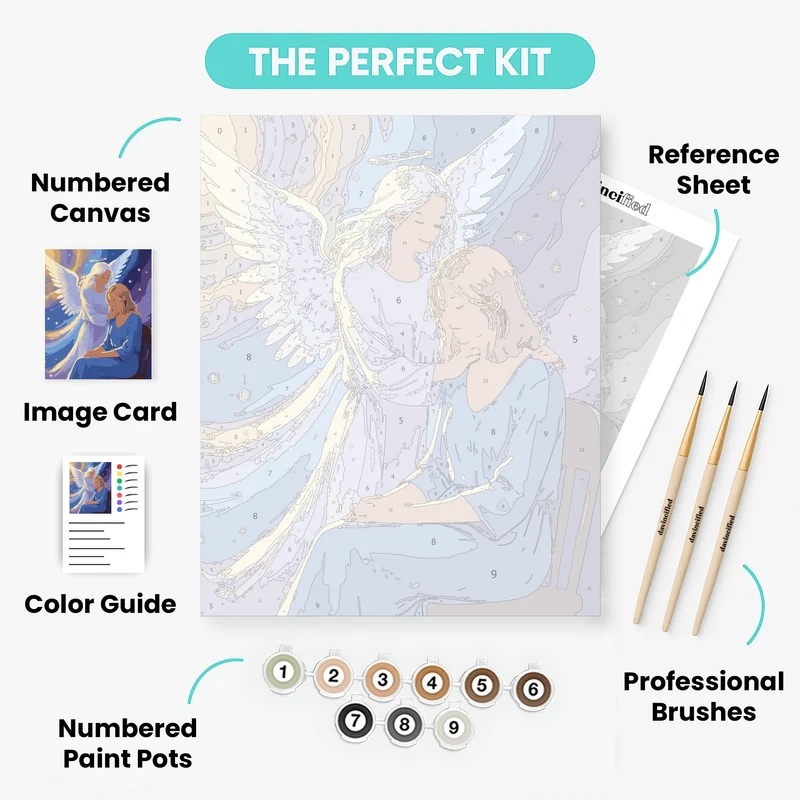 Guardian Angel - Paint by Numbers Kit