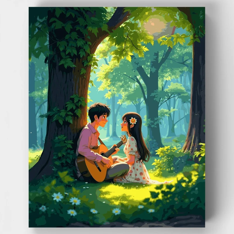 Forest Serenade - Paint by Numbers Kit