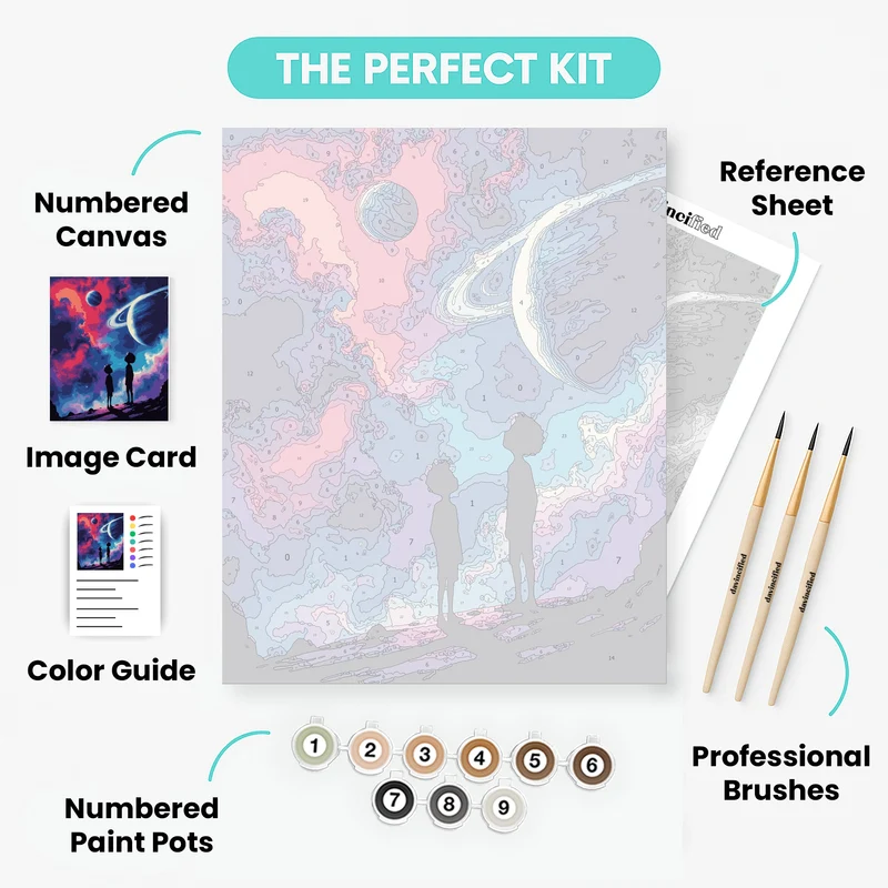 Cosmic Wonder - Paint by Numbers Kit