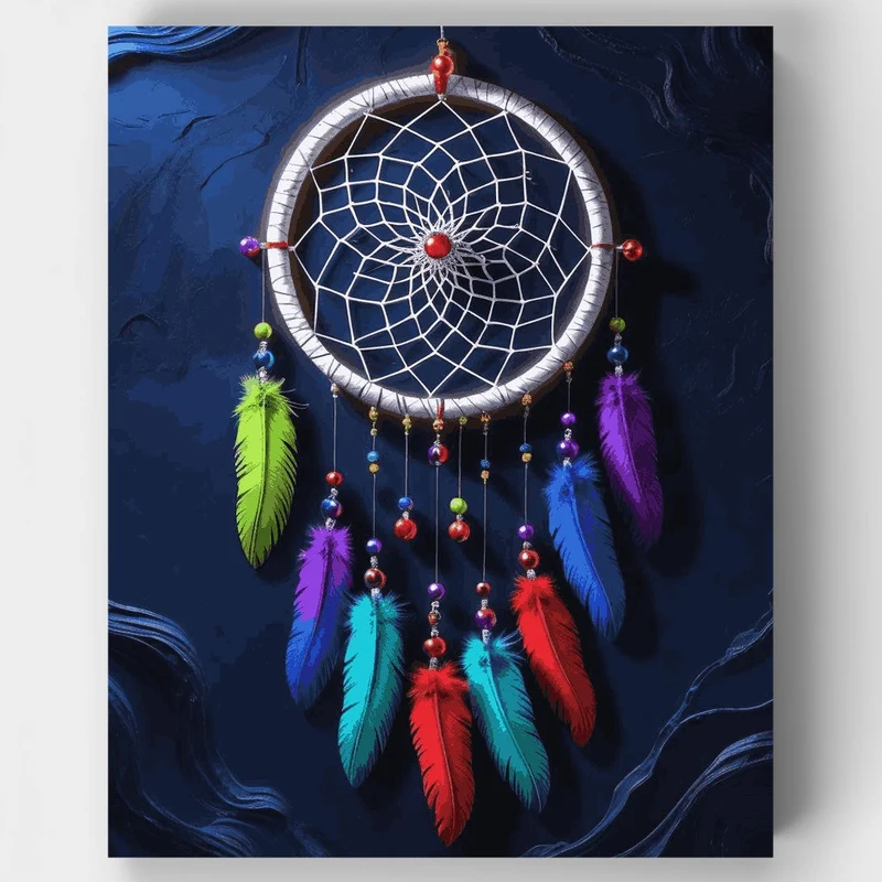 Rainbow Spirit Catcher - Paint by Numbers Kit