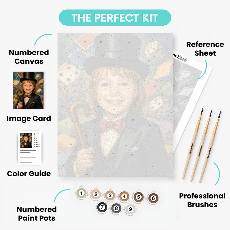 Board Boss - Custom Paint by Numbers Kit