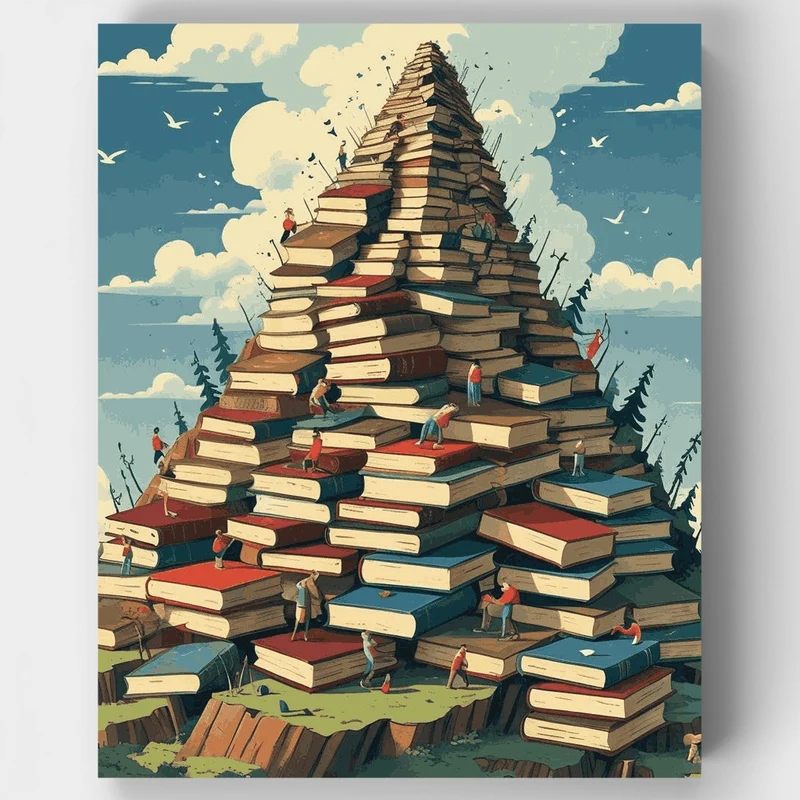 Mountain of Knowledge - Paint by Numbers Kit