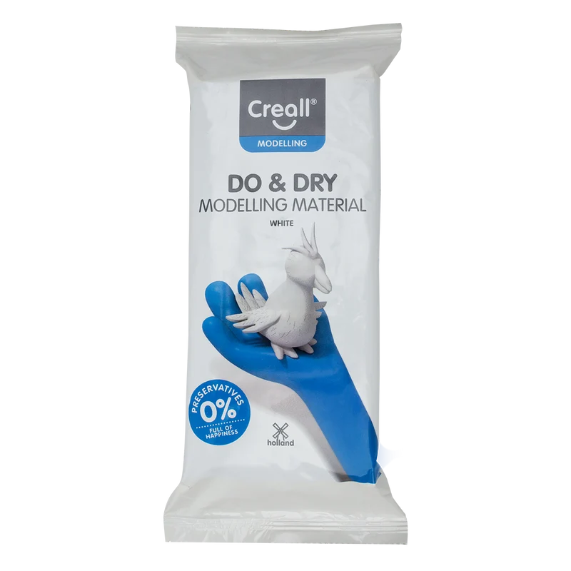 Creall самосъхнеща моделираща маса DO&DRY хипоалергенна, 1 000 g