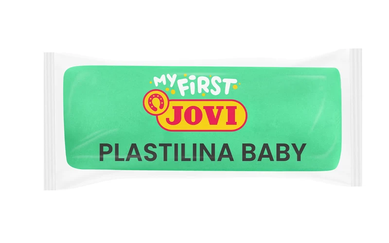 JOVI My First mehki naravni plastelin 38 g zelen