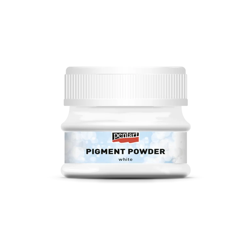 Pigmento in polvere bianco Pentart min. 10 g