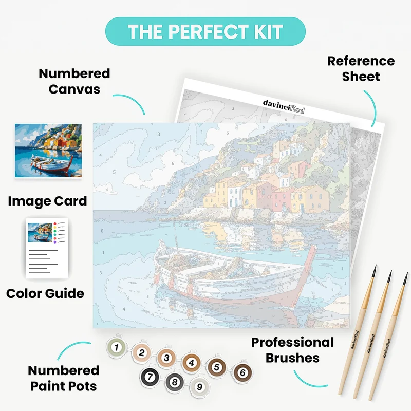 Mediterranean Escape - Paint by Numbers Kit