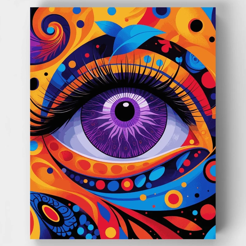 Cosmic Eye - Paint by Numbers Kit