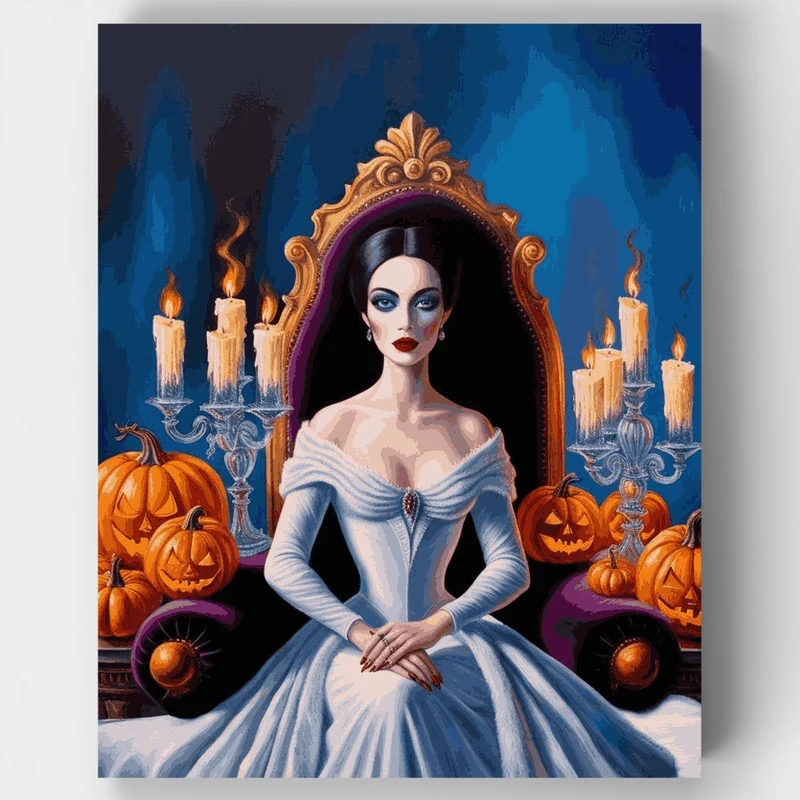Halloween Princess - Paint by Numbers Kit