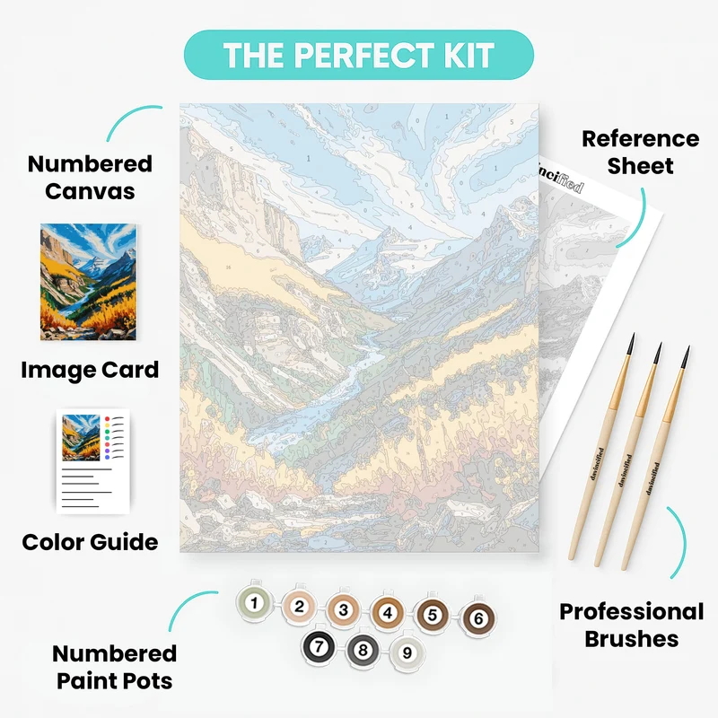 Banff National Park - Paint by Numbers Kit