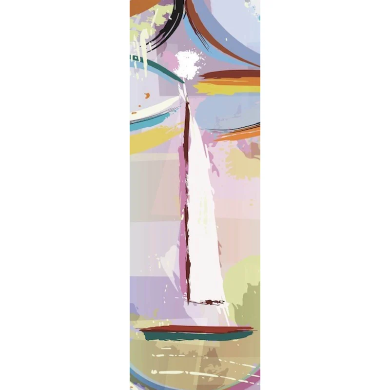 Aluminiumbild Face Abstract Art No.3 Panorama Hoch