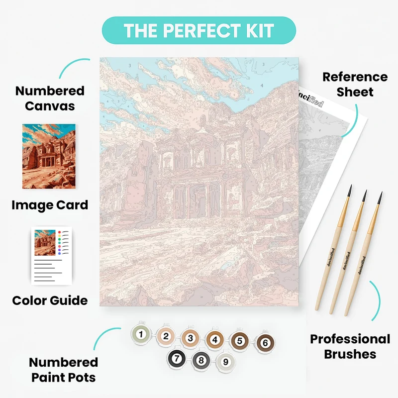 Petra - Paint by Numbers Kit