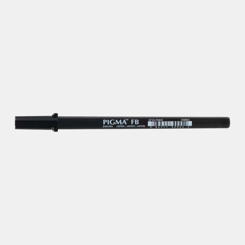 Kaligrafsko pero sa kistom SAKURA Pigma Brushpen Fine – crno