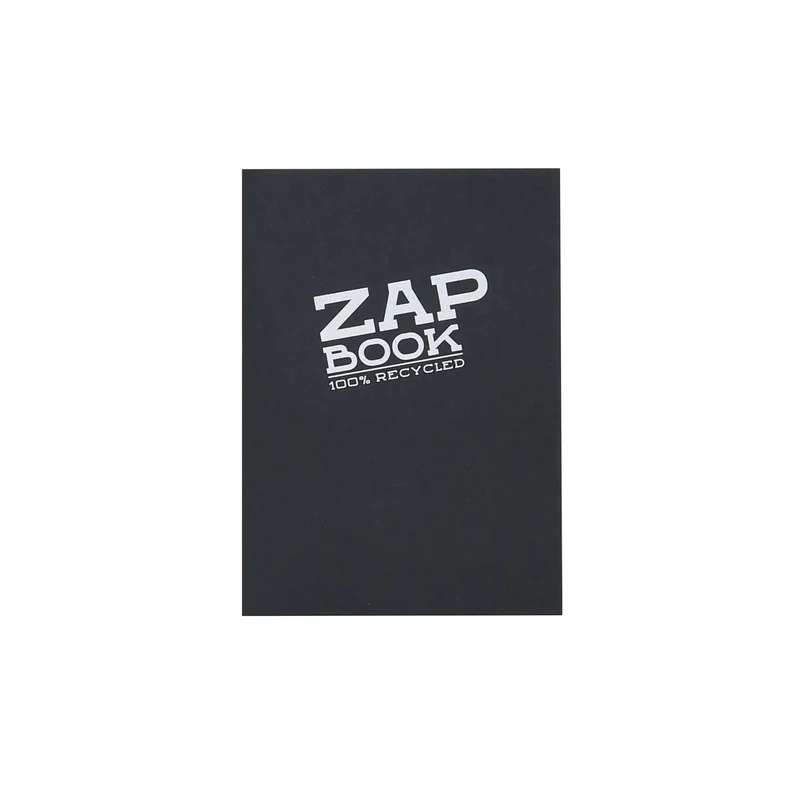 Skicirni blok CLAIREFONTAINE Zap Book 80 g/m² - 160 listov, A6 – A5