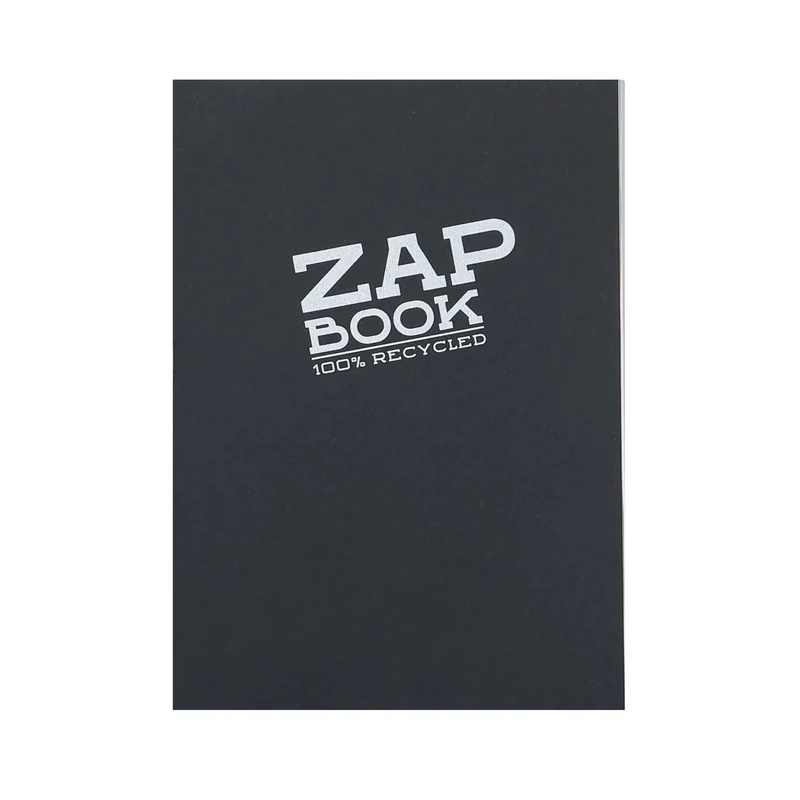 Skicirni blok CLAIREFONTAINE Zap Book 80 g/m² - 160 listov, A6 – A5