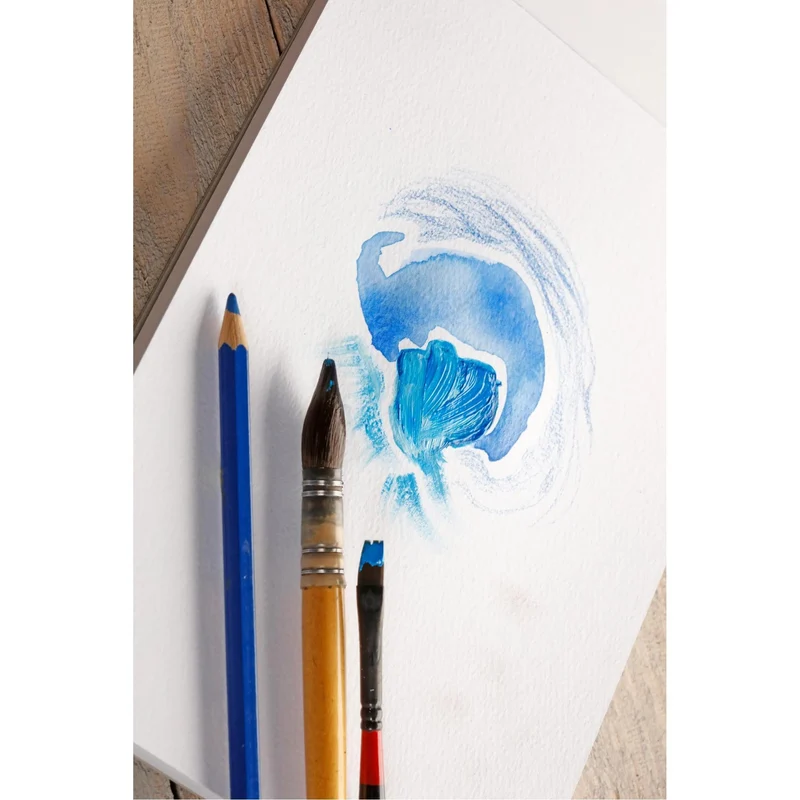 Скицник за mixed media CLAIREFONTAINE Paint'On a grain 250 g/m² A6 - 15 листа