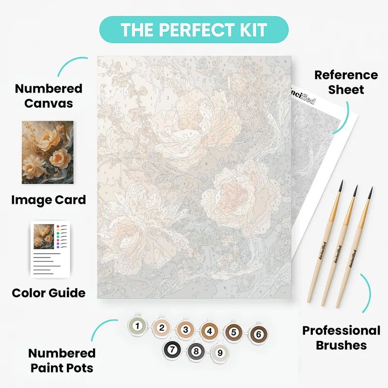 Hidden Garden - Paint by Numbers Kit
