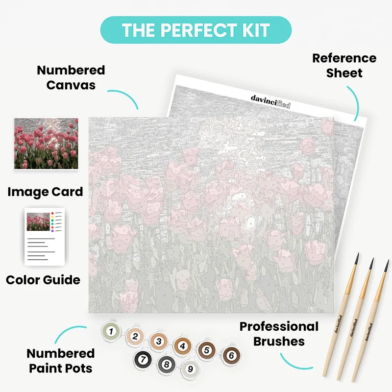 Blossom by the Lake - Paint by Numbers Kit