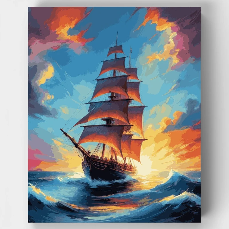 Voyage of Discovery - Paint by Numbers Kit