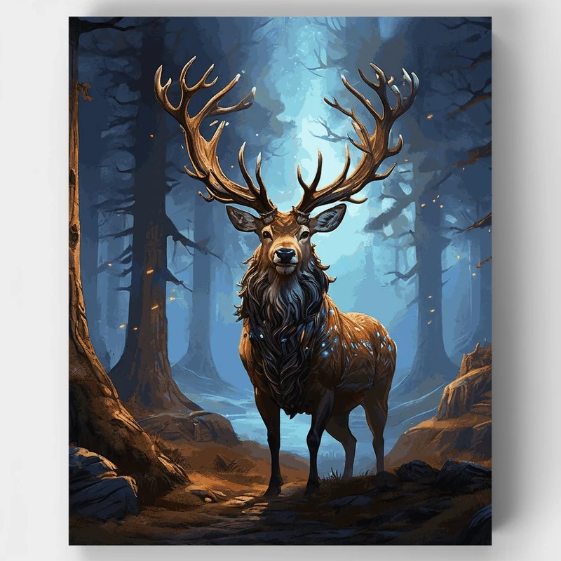 Majestic Stag - Paint by Numbers Kit