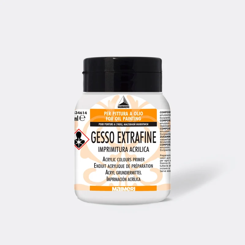Акрилен грунд gesso MAIMERI 500 ml