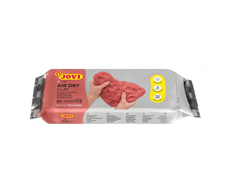 JOVI samotvrdnúca modelovacia hmota, hnedá, 250 g
