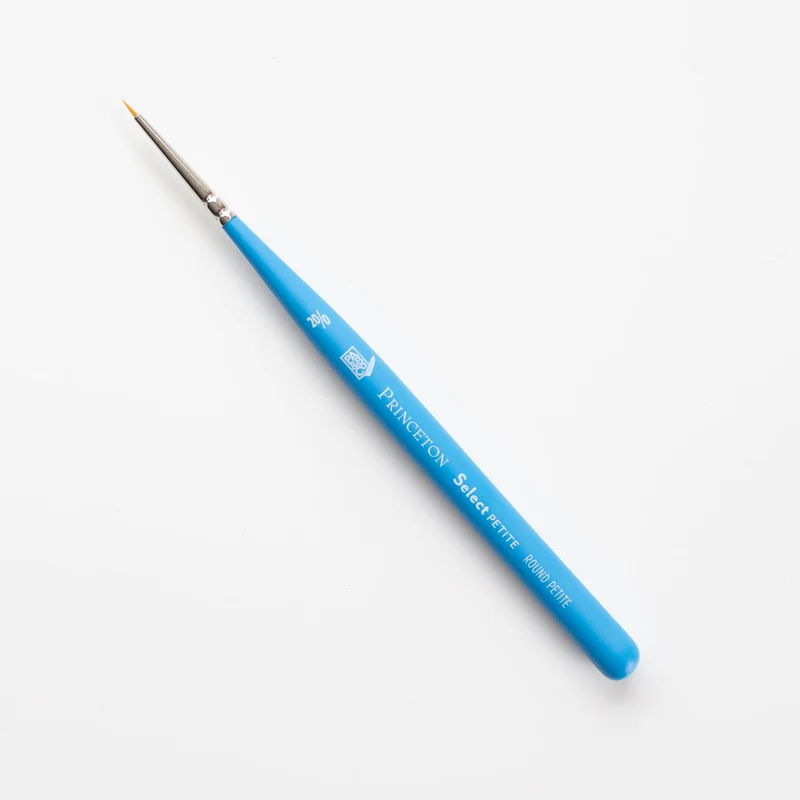 PRINCETON Select Universeller Mini-Rundpinsel mit Synthetikhaar