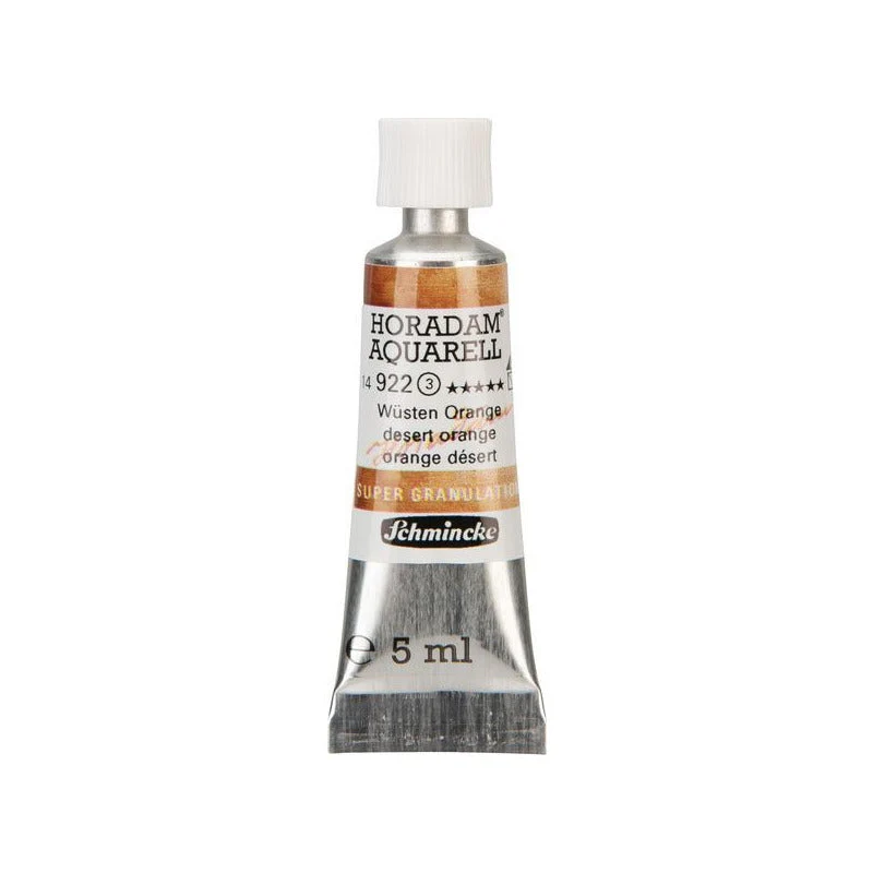 Schmincke Horadam Aquarellfarbe in Tube 5 ml – Volcano yellow