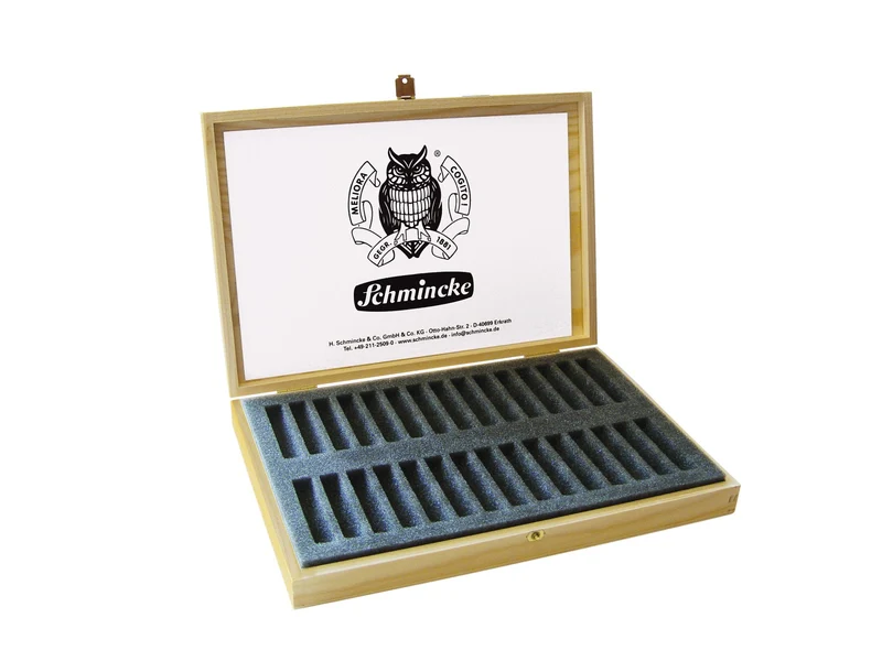 Schmincke Holzkasten für 30 Pastelle