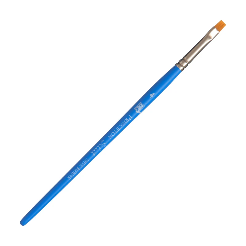Plochý umelecký štetec PRINCETON Select Chisel Blender s krátkou rúčkou
