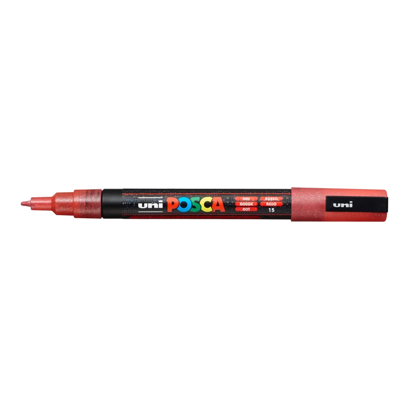 Posca popisovač PC-3ML, 0,9 1,3 mm, trblietavá