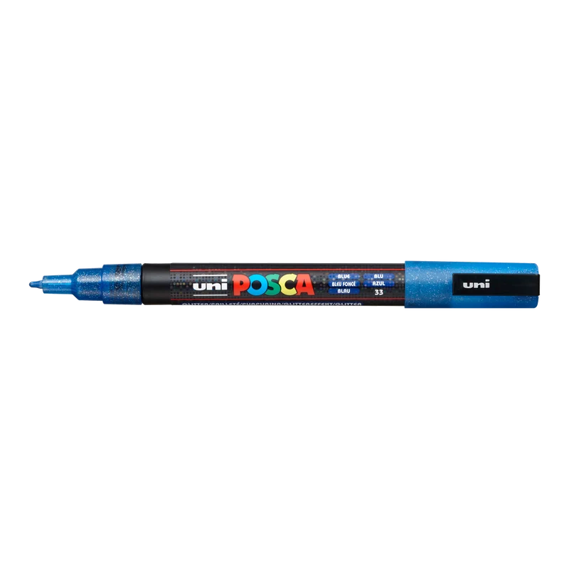 Posca marker PC-3ML, 0,9 1,3 mm, sa šljokicama