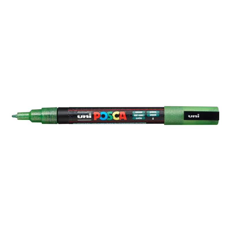 Акрилен маркер Posca PC-3ML, 0,9 - 1,3 mm, брокатен