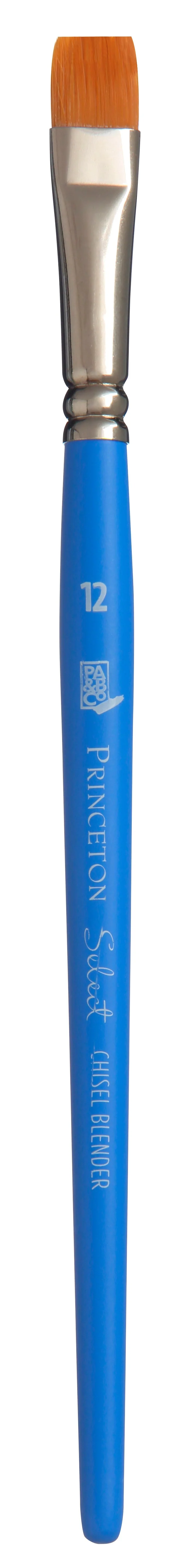 Pennello artistico piatto PRINCETON Select Chisel Blender a manico corto