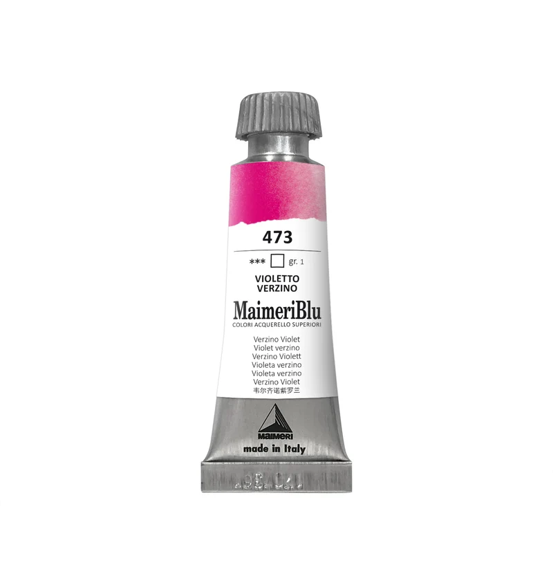 Colore ad acquerello professionale MAIMERI Maimeri Blu 12 ml