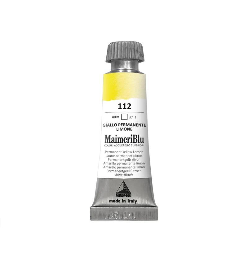 Colore ad acquerello professionale MAIMERI Maimeri Blu 12 ml