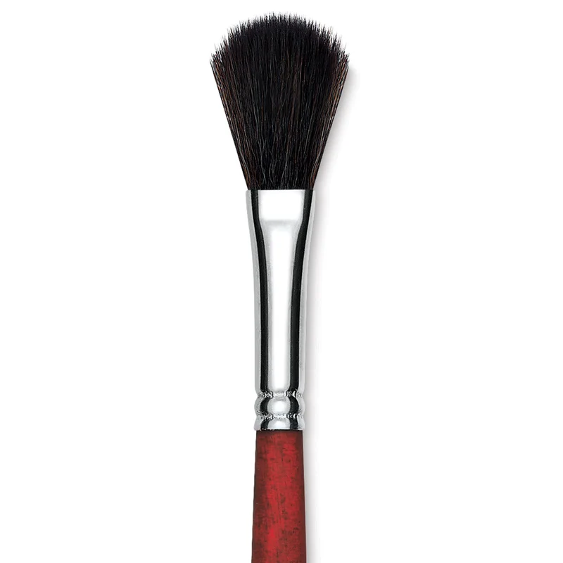 Univerzalni čopič PRINCETON Velvetouch Oval Mop s kratkim ročajem