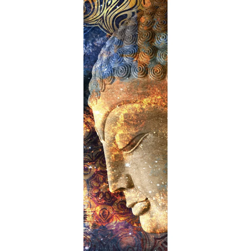Leinwandbild Magische Buddhas Panorama Hoch