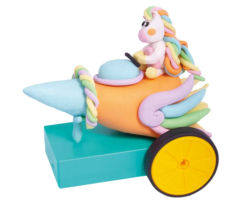 Ustvarjalni set za modeliranje JOVI Tech Crazy Cars Fantasy 14 kosov