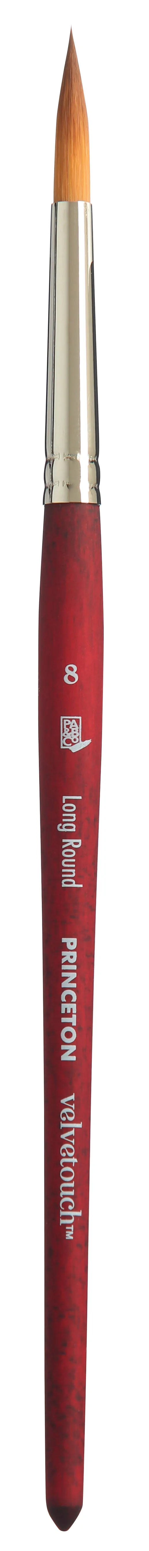 PRINCETON Velvetouch στρογγυλό πινέλο γενικής χρήσης Long Round με κοντή λαβή