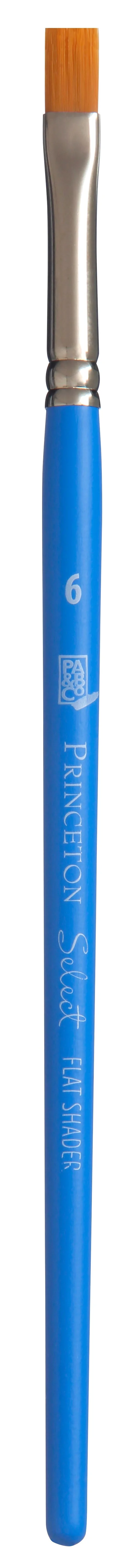 Universeller flacher Synthetikpinsel PRINCETON Select mit kurzem Stiel