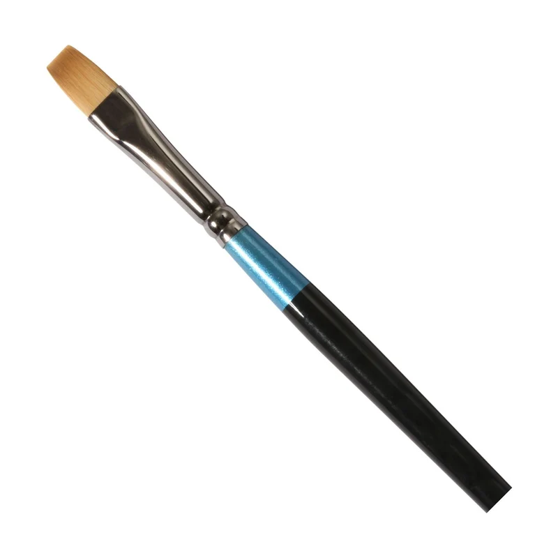Πλακέ πινέλο ακουαρέλας DALER ROWNEY Aquafine με συνθετική τρίχα και κοντή λαβή