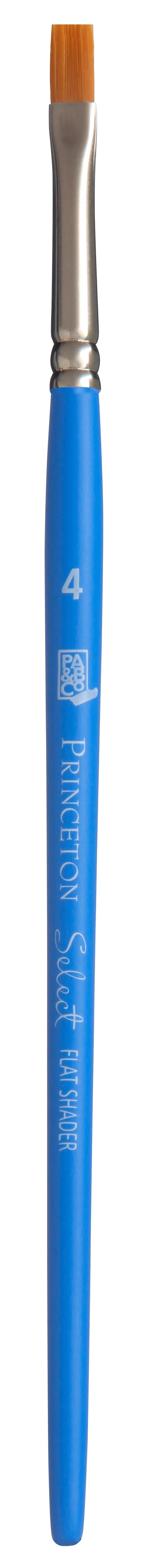 Универсална плоска синтетична четка PRINCETON Select с къса дръжка