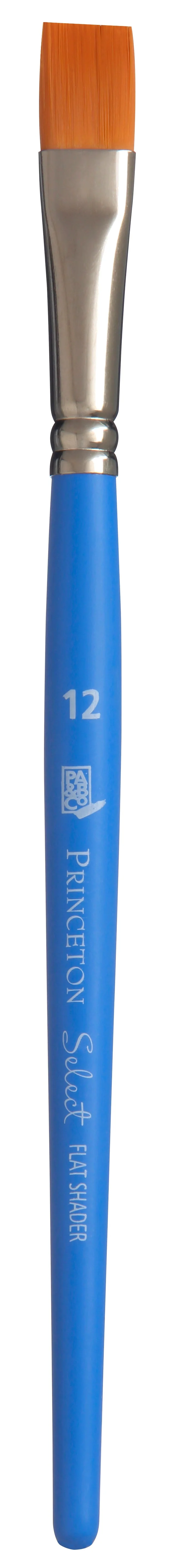 Universeller flacher Synthetikpinsel PRINCETON Select mit kurzem Stiel