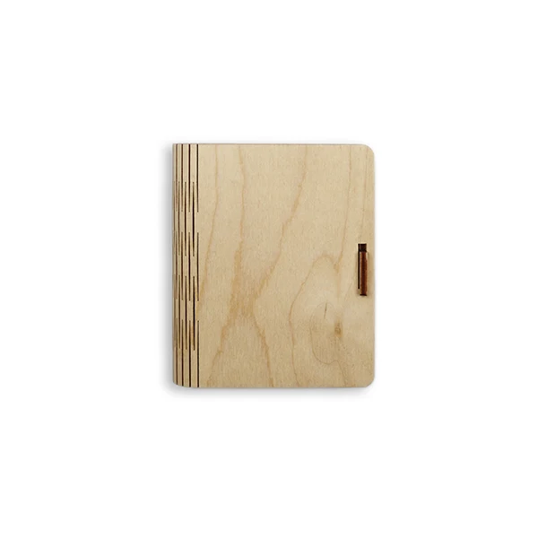 Scatola porta carte in legno Pentart 11 x 2,5 cm