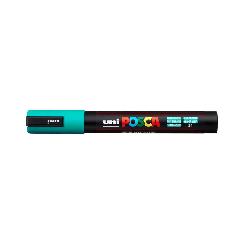 Posca Marker PC-5M, 1,8 – 2,5 mm, Smaragdgrün (31)