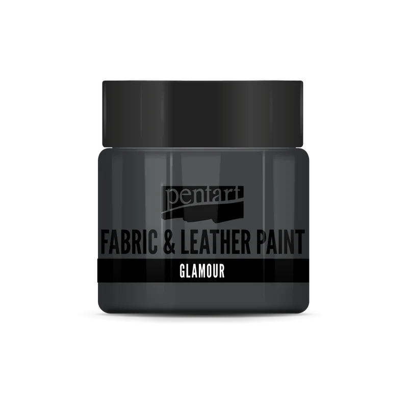 Pentart glamour barva za tekstil in usnje 50 ml